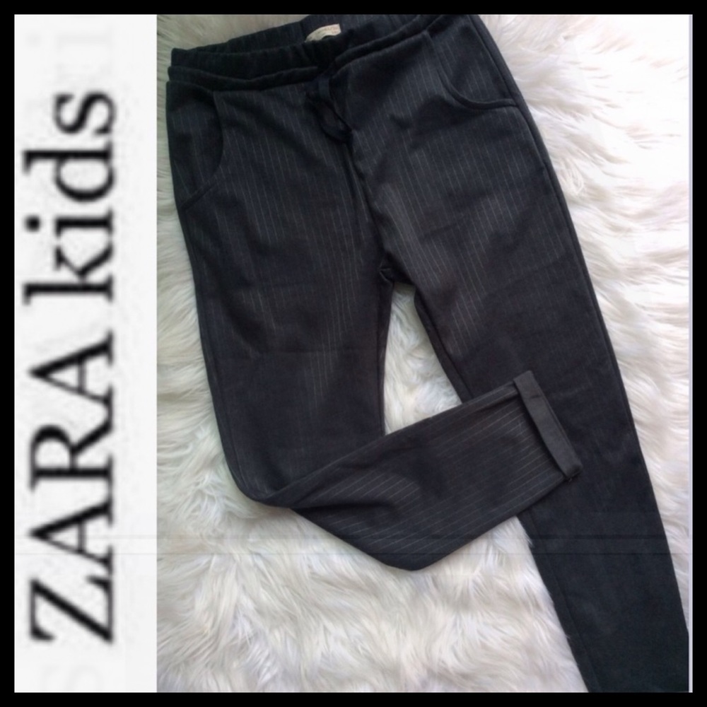 ZARA Girl’s Pinstriped Joggers